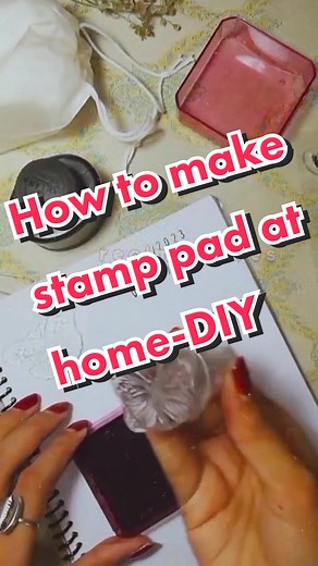 Convenient DIY Ink Stamp Pad制作方法