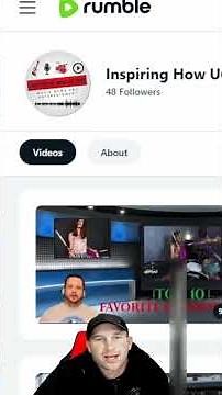 Rumble New Channel How to Add Social Links and web Links to New Account