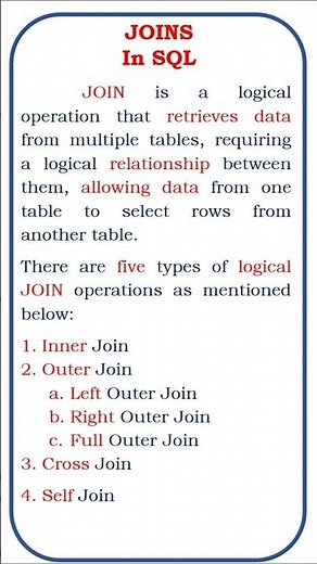 joins in sql #coding #jscript #class #java #developer #exceptions#rdbms#dbms#sql server#asp.net