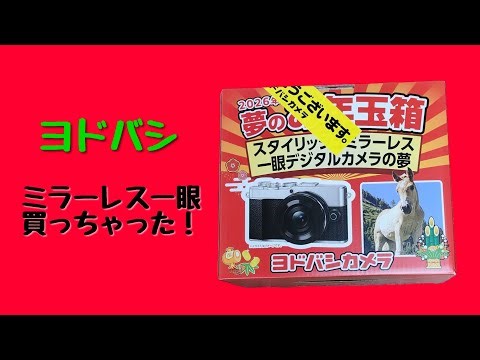 2026 Yodobashi Camera Dream New Year's Gift Box [Dream of a Stylish Mirrorless Digital Camera] Un...
