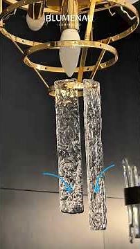 Como instalar o Lustre Cristal Aurora