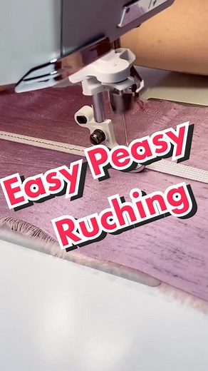 Easy Peasy Ruching Tips and Tricks | Sewing DIY Tutorial