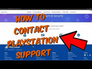 How To Contact PlayStation Support For Help With PS4 / PS5 Errors 2024