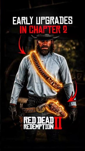 Unlock EARLY Upgrades in Chapter 2 of RDR2 #rdr2 #reddeadredemption2