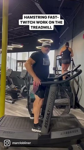 Hamstring Fast-Twitch Work on the Treadmill
