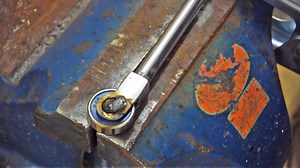 1.9M views · 8.1K reactions | เครื่องตัด DIY Grinder Building a Power File! Angle Grinder Belt Sanding Attachment _ DIY Grinder Hack Cr.Cosmas Bauer #วิศวะน่ารู้ -------------------------------------------------------------------------------------------------------------------- ขอบคุณวิดีโอจาก...https://www.youtube.com/watch?v=jzDaQD-g168 | WorldView Today | Facebook