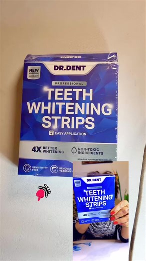 Dr Dent Teeth Whitening Strips for a Brighter Smile