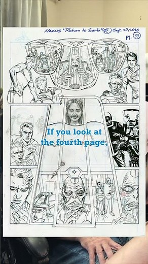 From Blue Pencil to Ink — My Comic Process