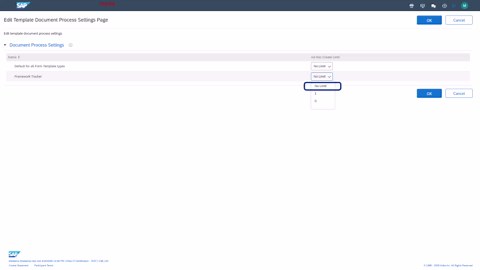 Managing Advanced Options in Templates in SAP Ariba Contracts
