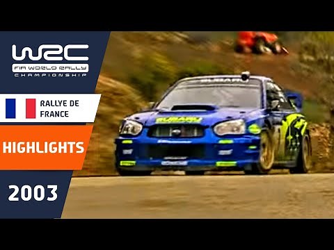 Rallye de France 2003: WRC Highlights / Review / Results