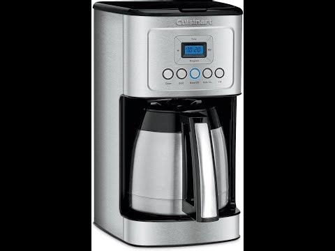Cuisinart Programmable Coffee Maker Review - Pros & Cons - Cuisinart 12-Cup Coffee Maker
