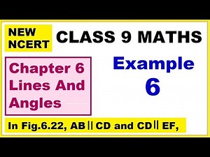 Class 9 Maths | Chapter 6 | Example 6 | Lines And Angles | NEW NCERT | Ranveer Maths 9