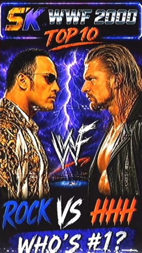 Top 10 WWF Wrestlers of 2000 👑 | The Rock, Stone Cold, Triple H #wwf #AttitudeEra #wrestling #top10