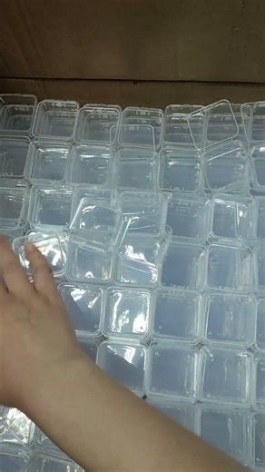 ✨ASMR sounds✨ plastic boxes #shorts #asmr #plasticboxes #satisfying