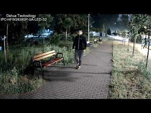 Dahua Full-Color IP Camera with build in warm LED light great for City Surveillance