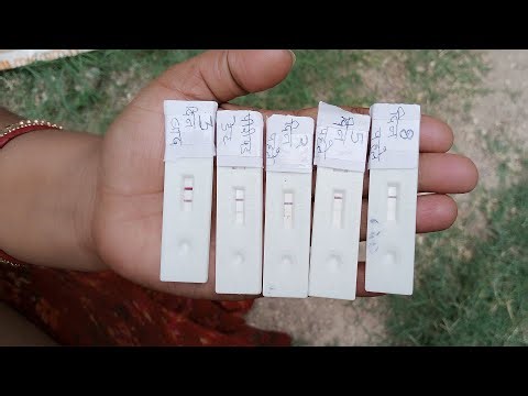 Pregnancy Test | 5 Results | 3 पीरियड मिस होने के पहले और 2 बाद में | सभी रिजल्ट LIVE देखो