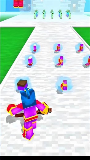 🔥 “Minecraft Runner vs Zombies – Epic Power-Up Challenge!” 🔥#minecraft #viral #shorts