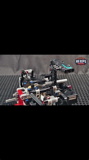 🏎️ LEGO Technic Mercedes-AMG F1 W14 E – Stop Motion Build! Part 4 🔧 #lego #legof1 #formula1
