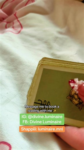divine luminaire • OPEN (@divine.luminaire)’s video of tarot reading