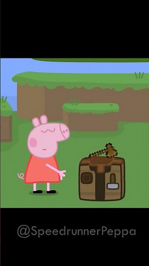 Help Peppa escape from 4 hunters | Minecraft Speedrunner Peppa