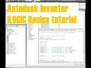 Autodesk Inventor - iLogic Basics - Rules and Forms