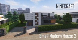 Small Modern House 2 (full interior) Minecraft Map