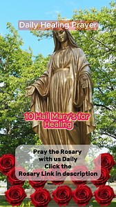 13K views · 1.2K reactions | Daily Healing prayer 10 Hail Marys...