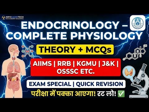 ENDOCRINOLOGY – COMPLETE PHYSIOLOGY (MASTER CHART NOTES)
