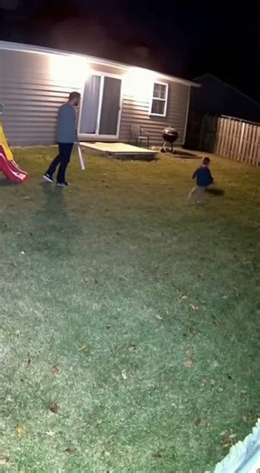 CCTV Footage: Homeowner Fights Off Angry Badger to Save Child at Night!#CCTVFootage #BadgerAttack