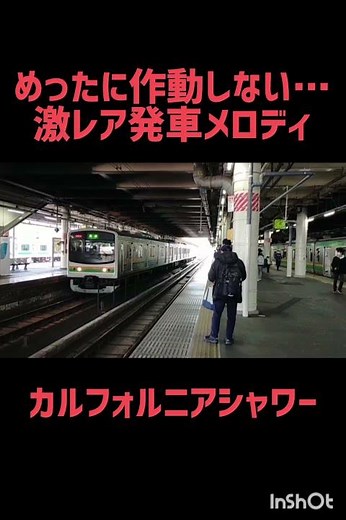 もう半年に一度くらいしか聞けない神レア発車メロディー#jr東日本 #宇都宮駅 #発車メロディー