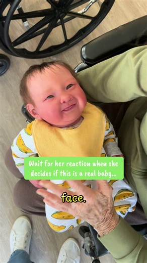 At the beginning of this clip she asks me, “Is this a doll you put in my hand?” Instead of answering right away, I asked her what she thought. I often do this when working with someone living with dementia because it helps me understand how they are experiencing the moment before I respond. During several previous visits she has always believed the babies I bring are real, so I usually follow her lead rather than correcting her perception. Challenging someone’s reality can sometimes create confu