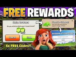 FREE Gems Codes by Supercell! How to Claim All Codes in Clash of Clans!