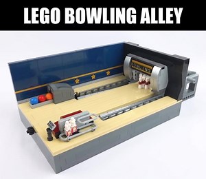 Support this amazing bowling alley on LEGO Ideas to help it become a real LEGO set! https://bit.ly/3enkhug (Created by LEGOParadise https://bit.ly/2Yh3Bza) | Beyond the Brick