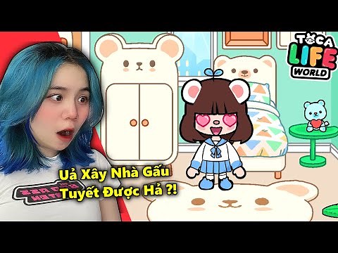 Mèo Simmy Xây Nhà Gấu Tuyết Siêu Cute Trong ToCa World *Simmy Thực Hiện Thử Thách Fan*