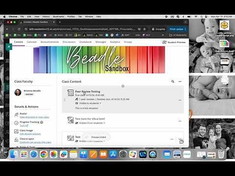 Peer Feedback Assignment in Blackboard Ultra