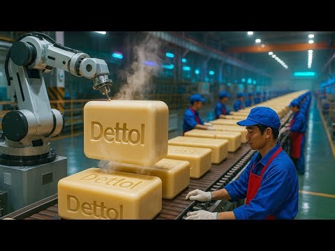 Inside Dettol Soap Factory – Complete Production Line Explained