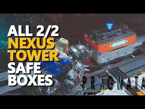 All Nexus Tower Safe Boxes Pragmata