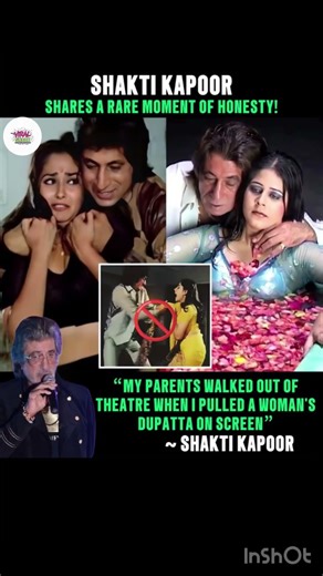 Shakti Kapoor's parents walked away from the theatre when they saw his saree-pulling scene #viral