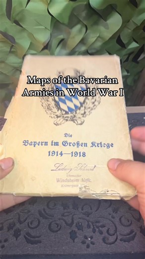 Bavarian Armies in World War I: Historical Maps
