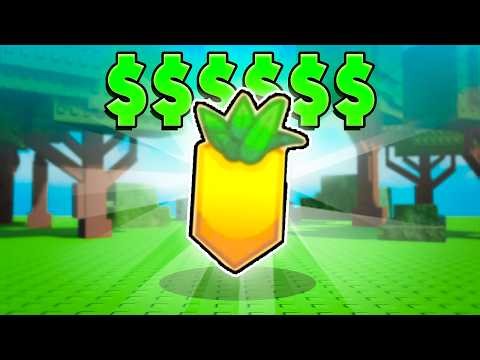 Growing The NEW MYTHICAL PINEAPPLE In Garden Horizons Roblox