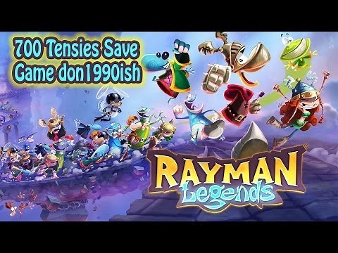 Rayman Legends 700 Tensies Xbox 360 Save (Save Game/Save File/Saved Game/Saved File )
