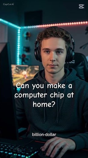 Can you make a computer chip at home?