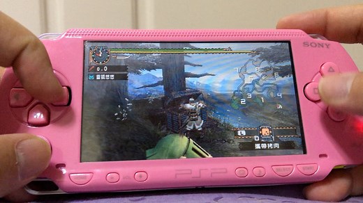 Psp1000翻新心得和游戏演示（第一集）