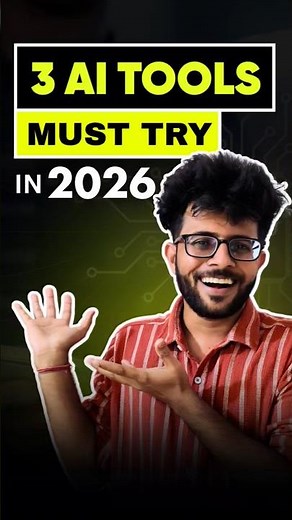 Top 3 AI Tools for Students in 2026 🚀 | Save This!