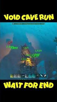 Artifact Cave Run In ARK 🔥 Ark Survival Ascended Extinction 🔥 #ark #viralshorts #arksurvival