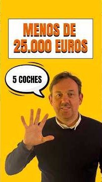 Coches Eléctricos: Menos de 25.000 euros