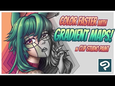 How to Master Coloring with Gradient Maps! | Clip Studio Paint Tutorial #10