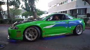 How we transformed a 1998 Mitsubishi into a modern Fast and Furious build in 22 minutes!