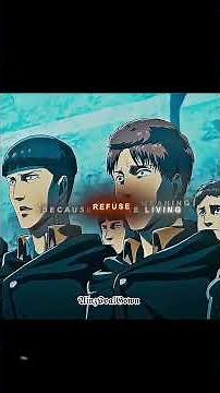 Erwin Smith – The Commander’s Last Charge ⚔️ | AOT Epic Edit #edit #aot #erwinsmithedit