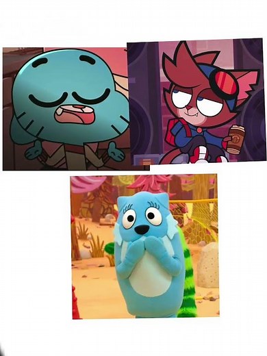 OUTFIT SWAP MEME | Yo Gabba Gabba(Land) The Adventure World Of Gumball & Murphy & Mitzi Crossover
